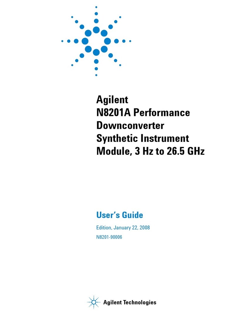 Agilent Technologies N8201A Manuel utilisateur