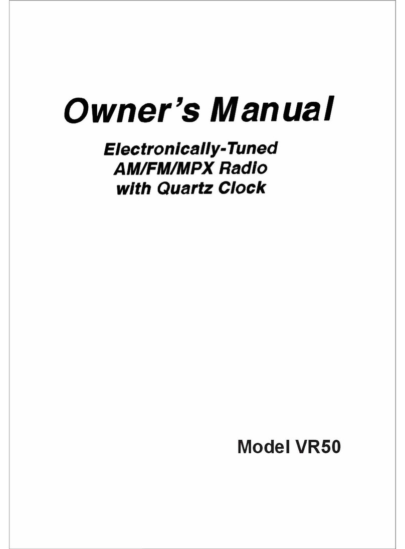 ASA Electronics VR50 Manuel utilisateur