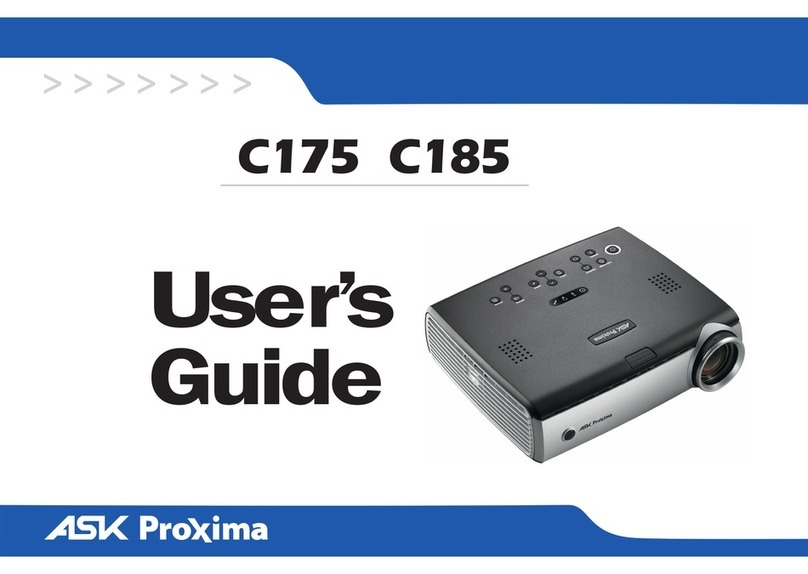 Ask Proxima C310 Manuel utilisateur