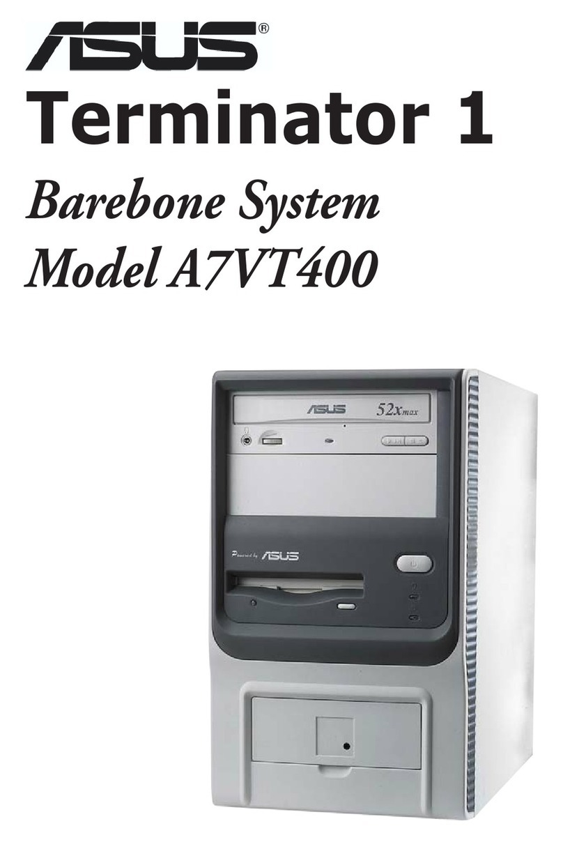 Asus Barebone System A7VT400 Manuel utilisateur