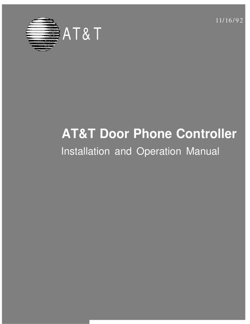 AT&T Door Phone Controller Manuel utilisateur