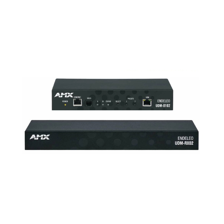 AMX Endeleo UDM-0102 Manuel utilisateur