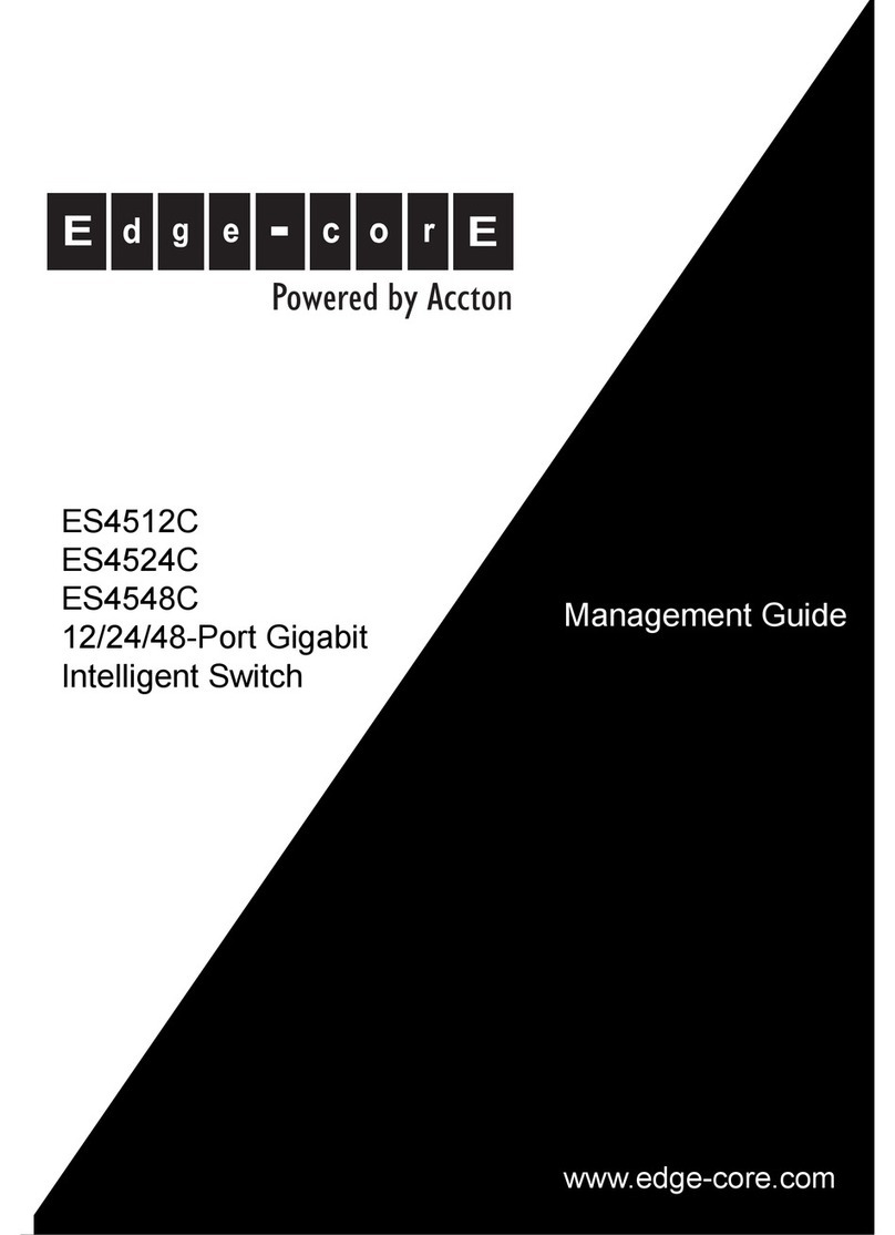 Accton Technology ES4512C Manuel de programmation
