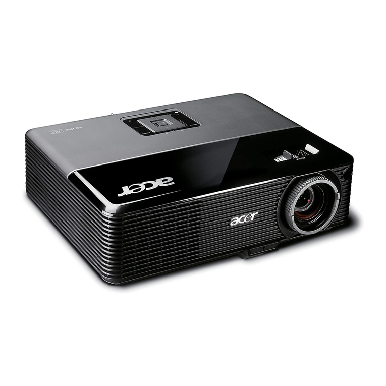 Acer P1166 Series Manuel utilisateur