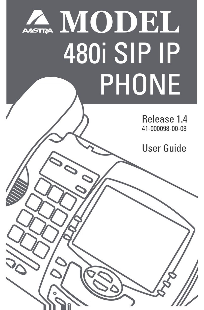 Aastra VentureIP 480i Manuel utilisateur
