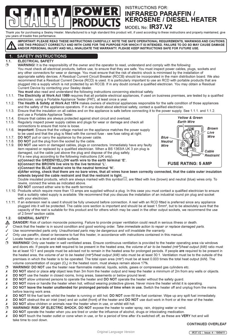 Sealey IR37.V2 Manuel utilisateur