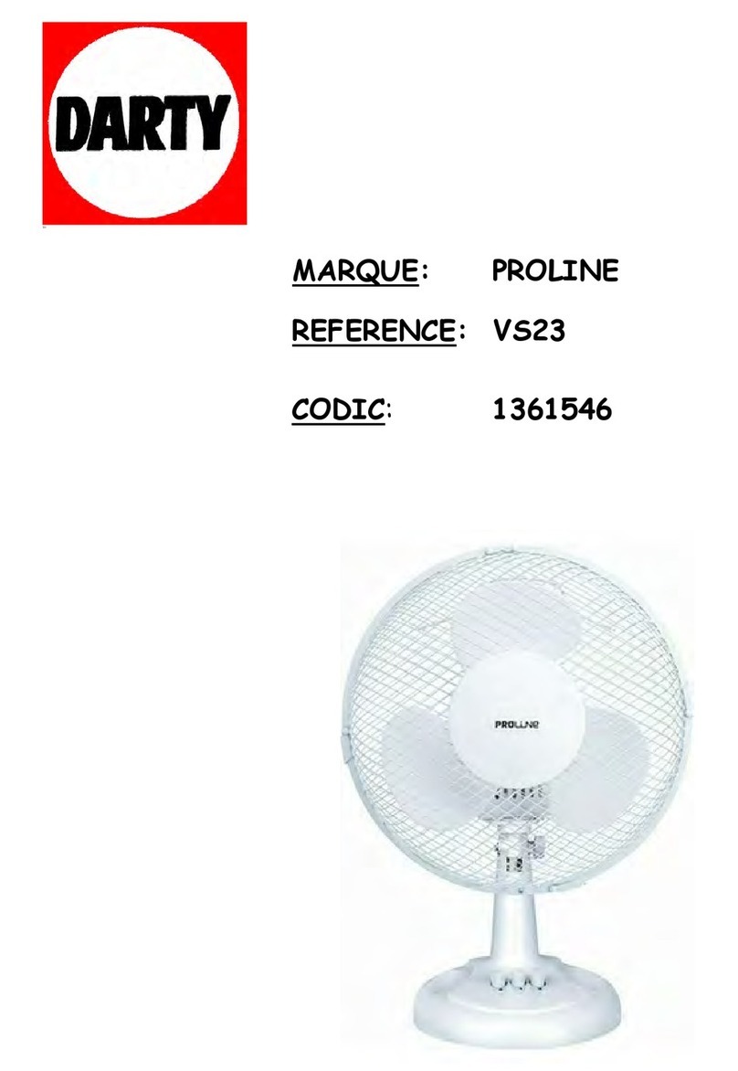 Proline VS23 Manuel utilisateur