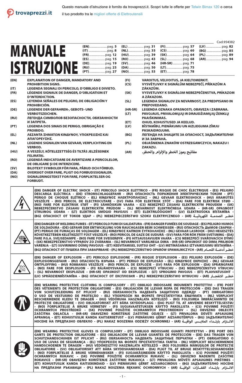 Telwin Bimax 120 Manuel utilisateur