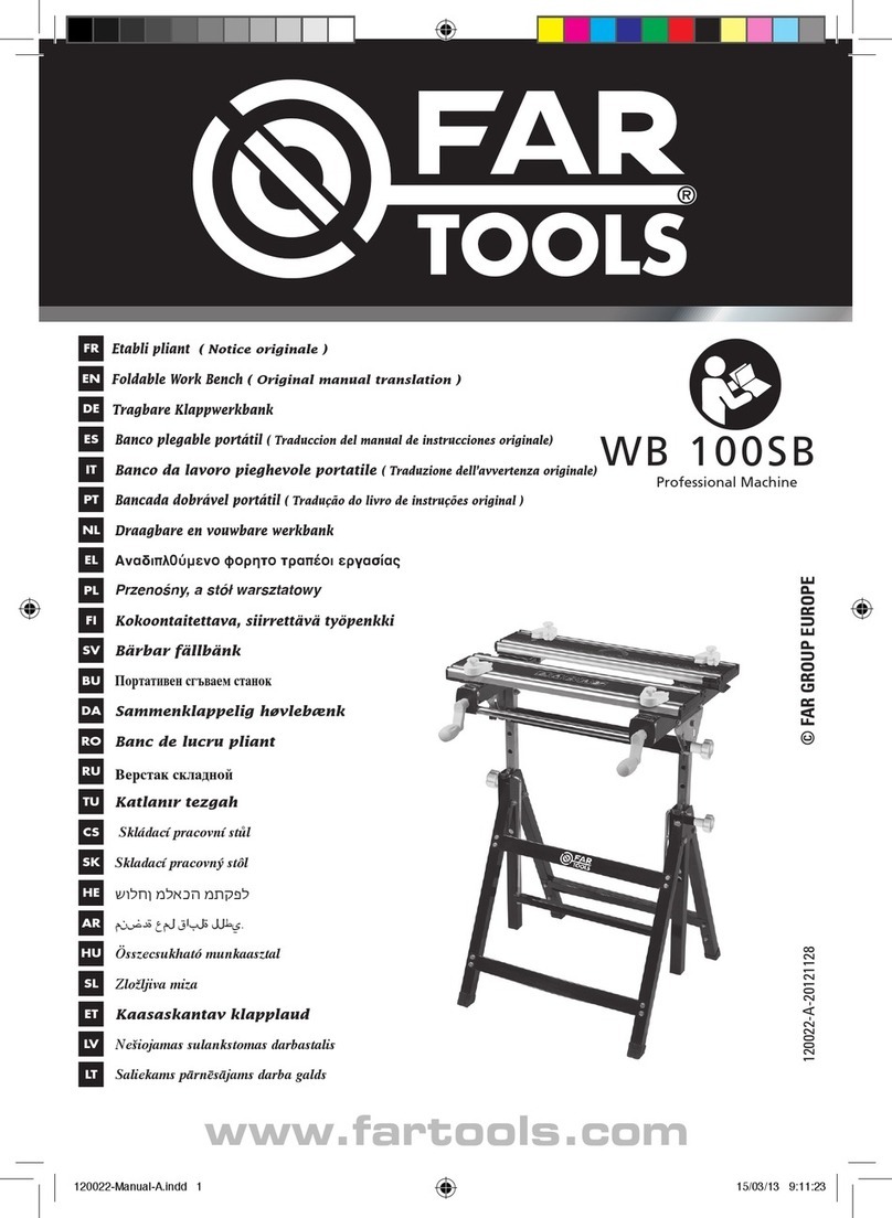 Far Tools WB 100SB Manuel d'utilisation et d'entretien