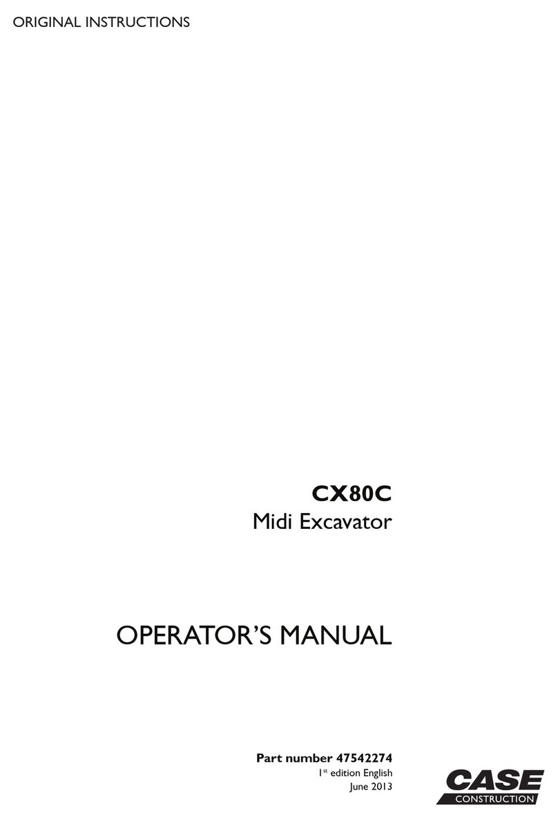 CASE CONSTRUCTION CX80C Manuel utilisateur