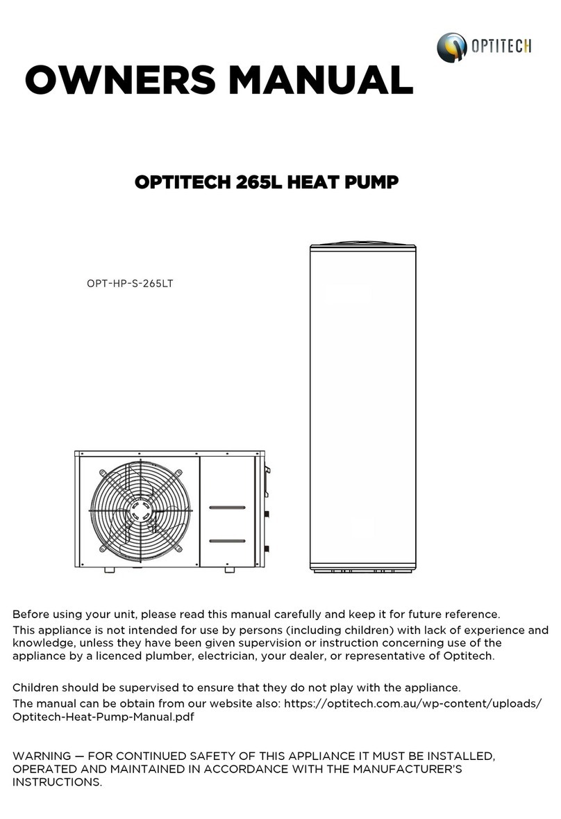OPTITECH OPT-HP-S-265LT Manuel utilisateur