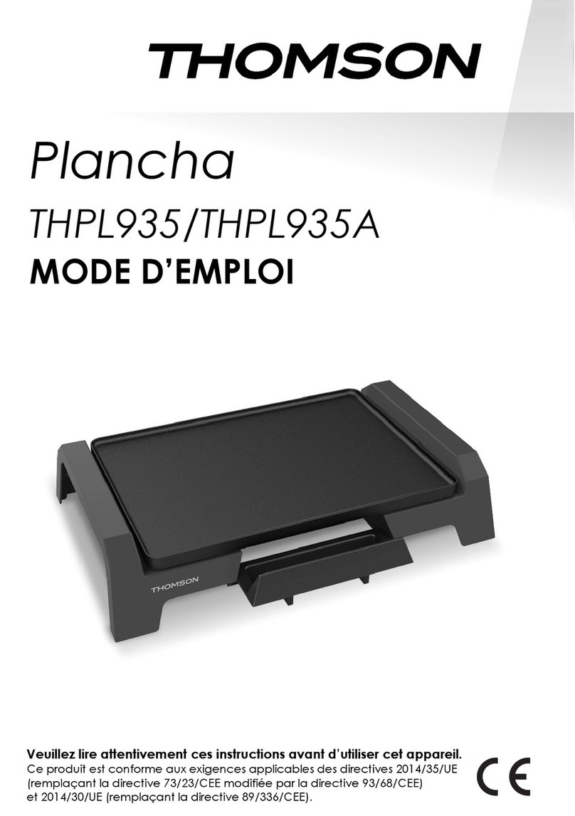 THOMSON THPL935 Manuel utilisateur