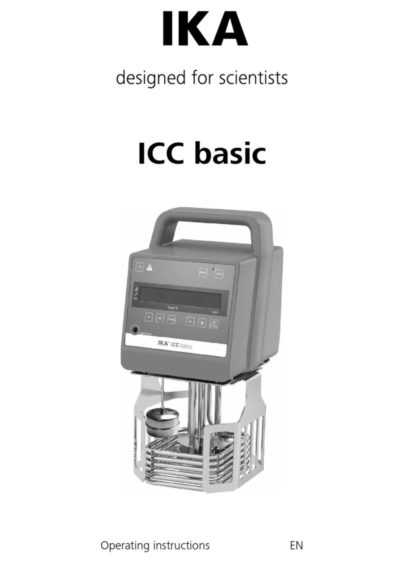 IKA ICC control Manuel utilisateur