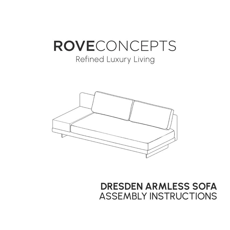 Roveconcepts DRESDEN Manuel utilisateur