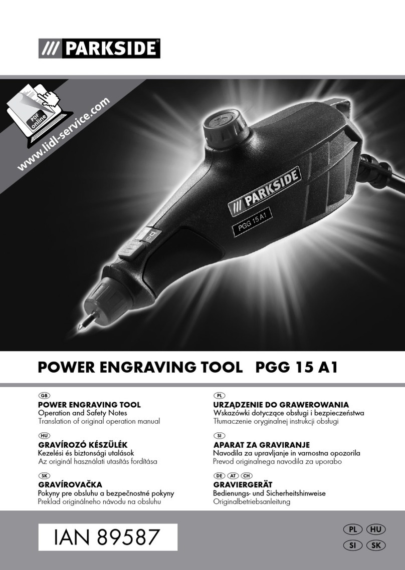 Parkside 89587 Manuel utilisateur