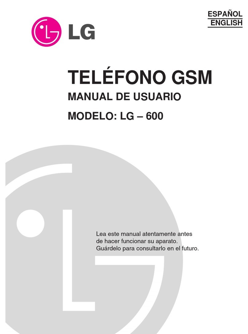 LG LG-600 Series Manuel utilisateur