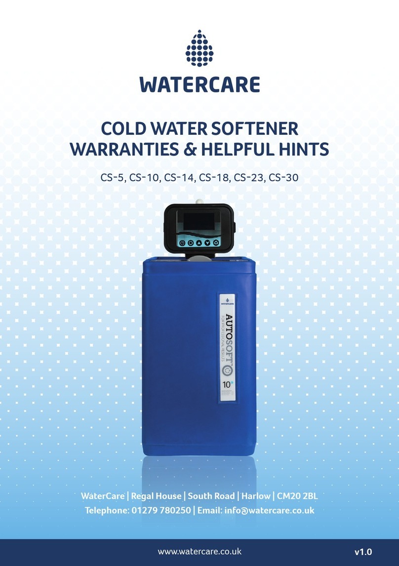 Water Care CS-5 Manuel utilisateur
