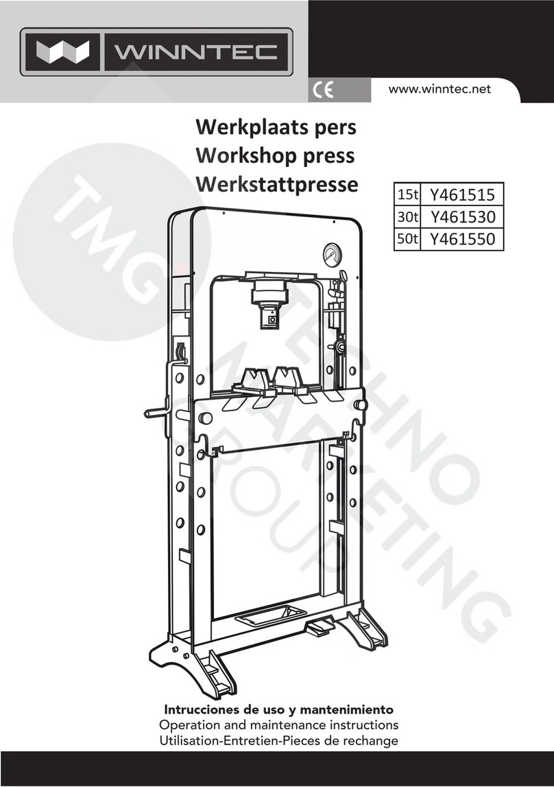 Winntec Y461515 Manuel utilisateur Winntec Y461515 Manuel utilisateur