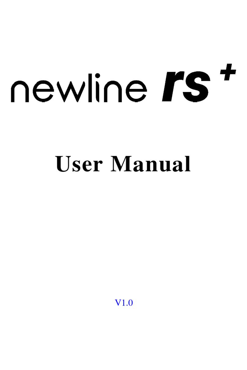 NewLine rs+ Series Manuel utilisateur