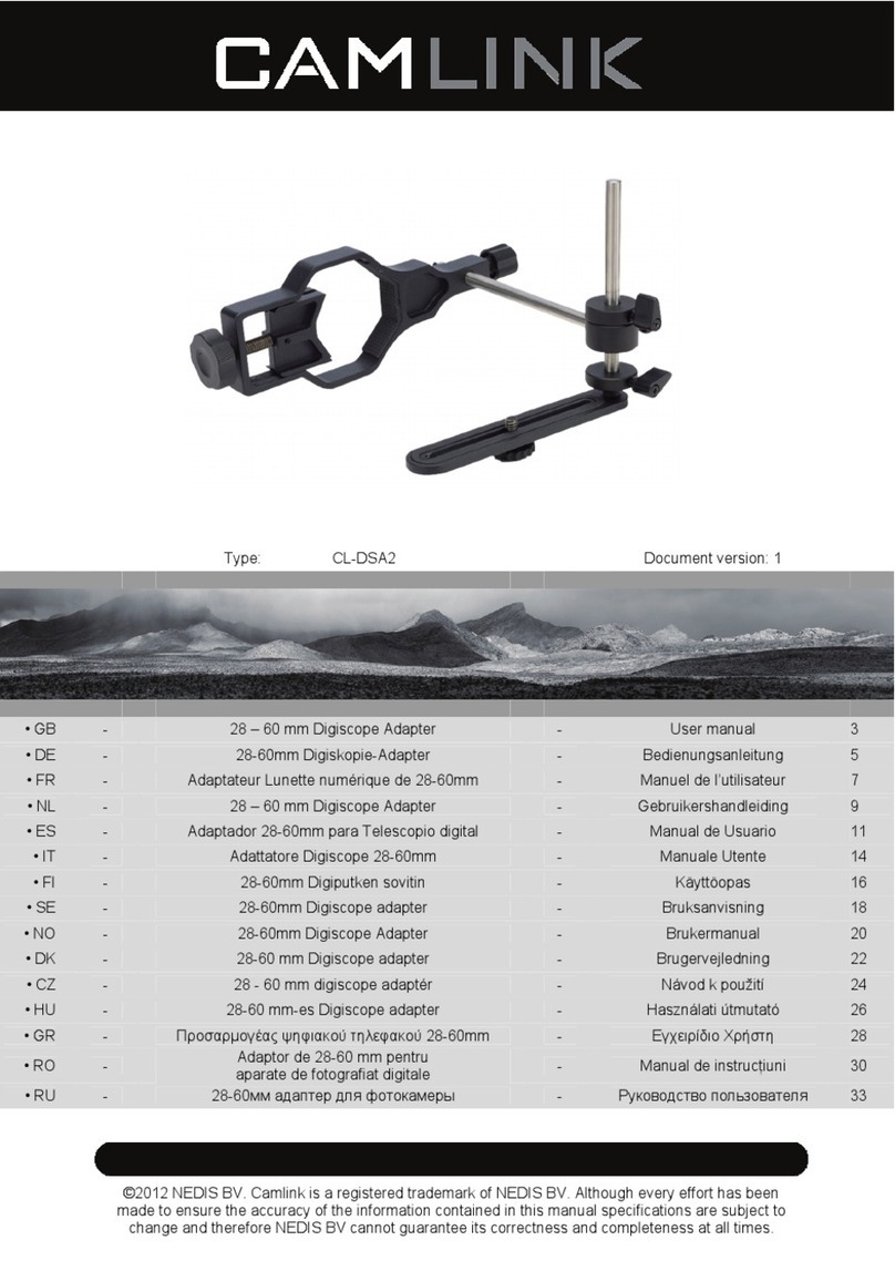 Camlink CL-DSA2 Manuel utilisateur