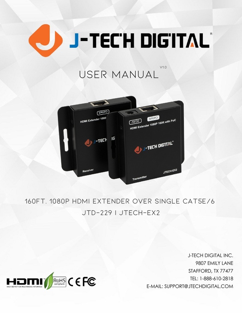 J-Tech Digital JTD-229 Manuel utilisateur