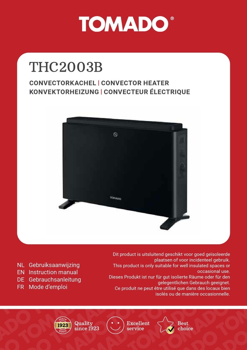 tomado THC2003B Manuel utilisateur