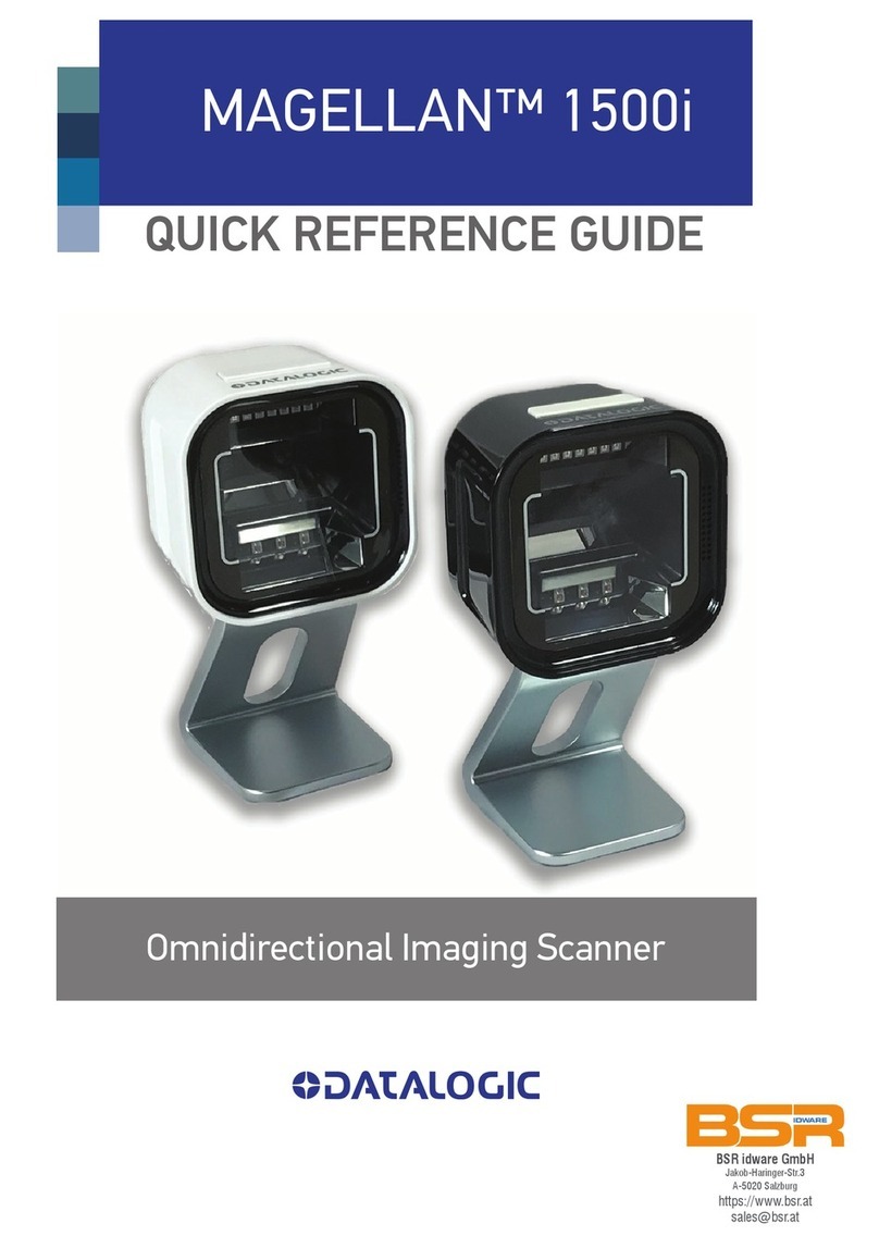 Datalogic Magellan 1500i Manuel utilisateur