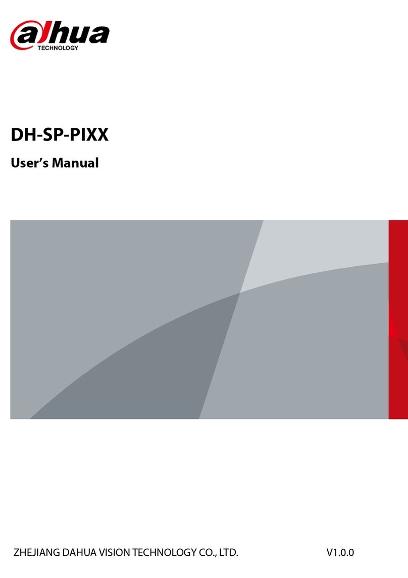 Dahua DH-SP-PIXX Manuel utilisateur