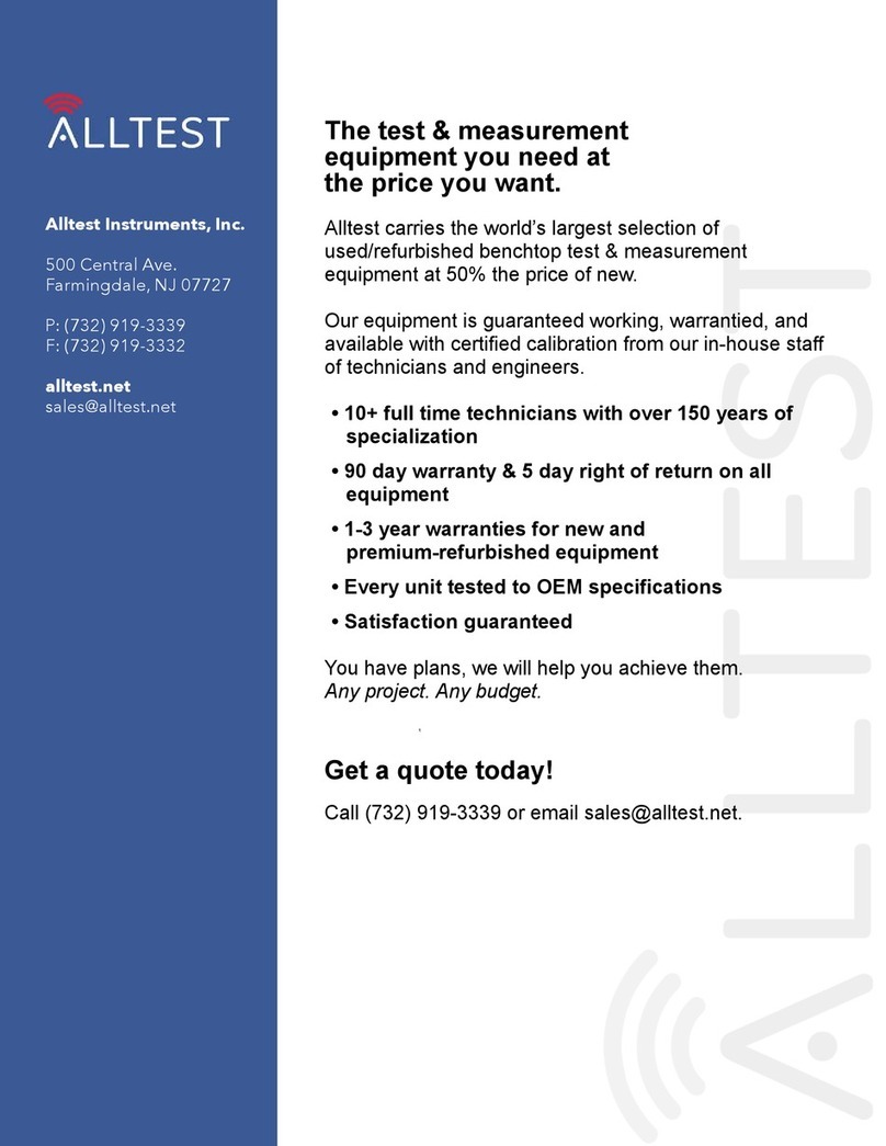 Agilent Technologies 87075C Option H08 Manuel