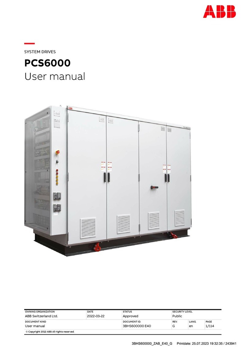 ABB PCS6000 Manuel utilisateur