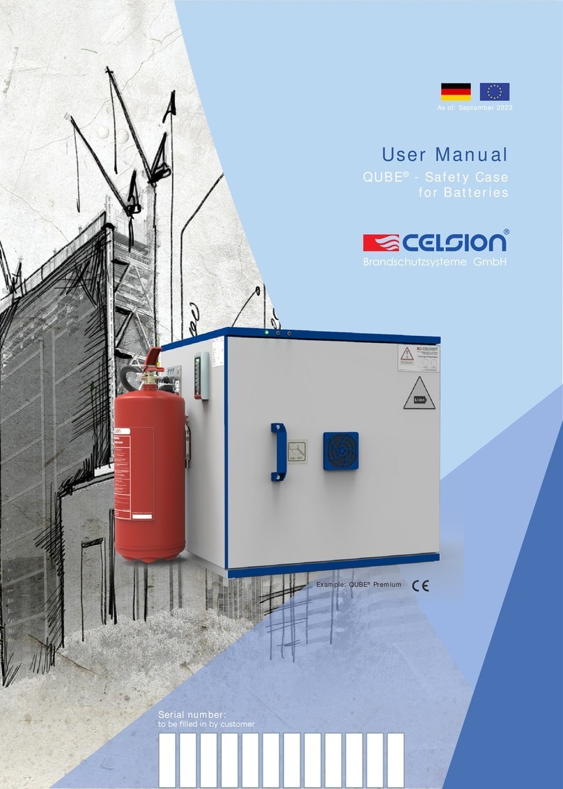 CELSION QUBE Basic Plus Manuel utilisateur