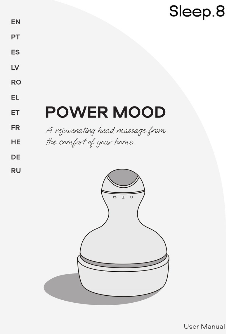 sleep8 POWER MOOD Manuel utilisateur