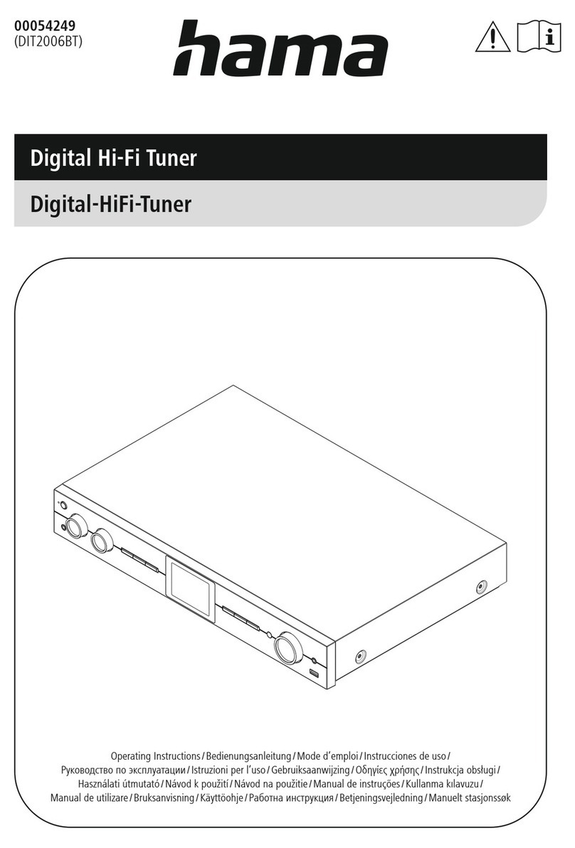 Hama DIT2006BT Manuel utilisateur