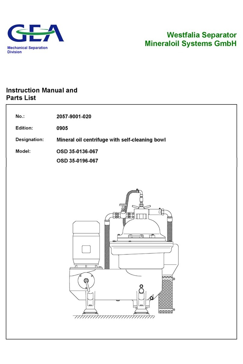 GEA OSD 35-0136-067 Manuel utilisateur