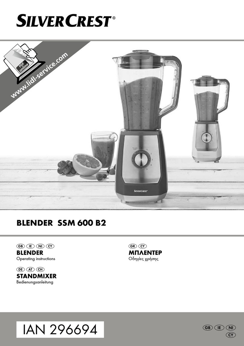 Silvercrest SSM 600 B2 Manuel utilisateur
