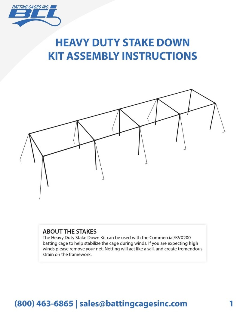 BCI HEAVY DUTY STAKE DOWN Manuel utilisateur