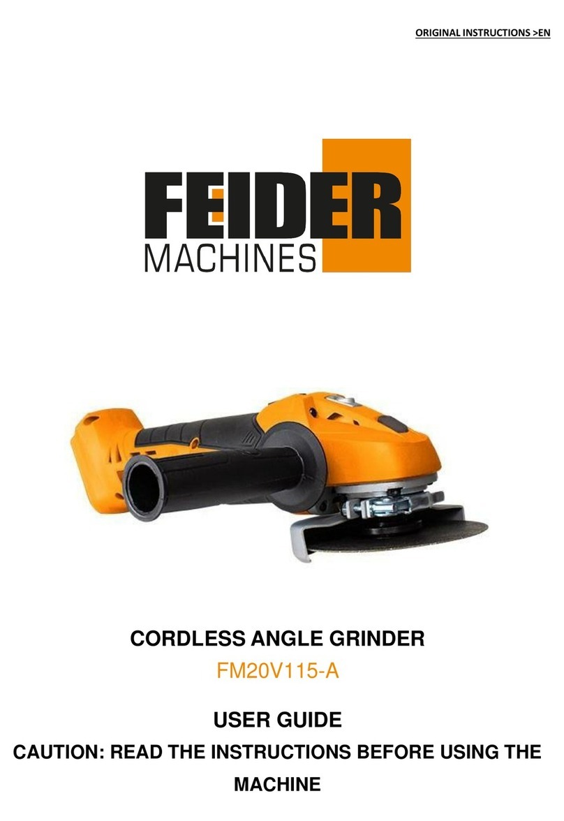 Feider Machines FM20V115-A Manuel utilisateur