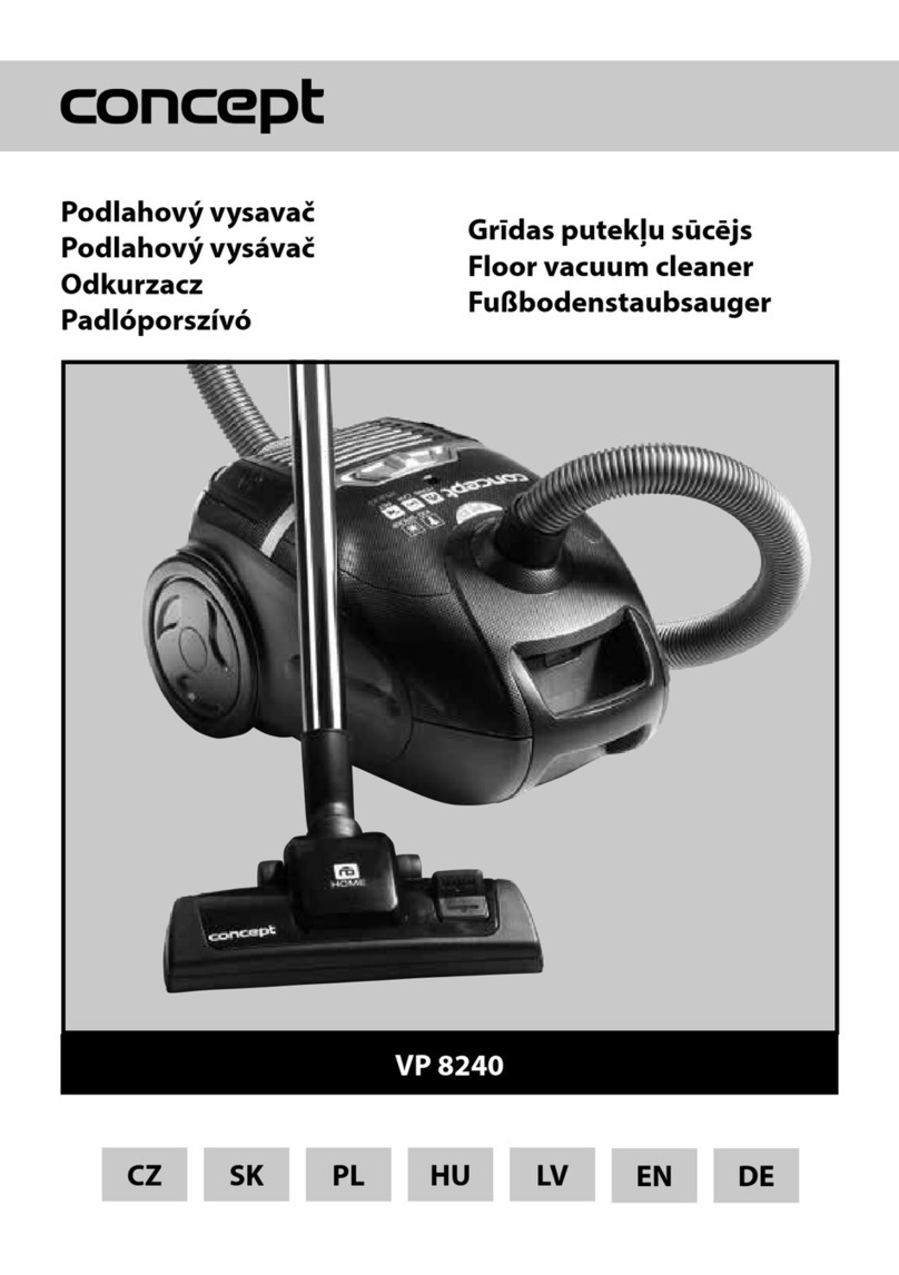 Concept2 VP 8240 Manuel utilisateur