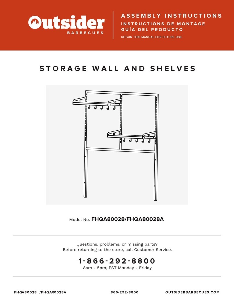 Outsider FHQA80028A Manuel utilisateur