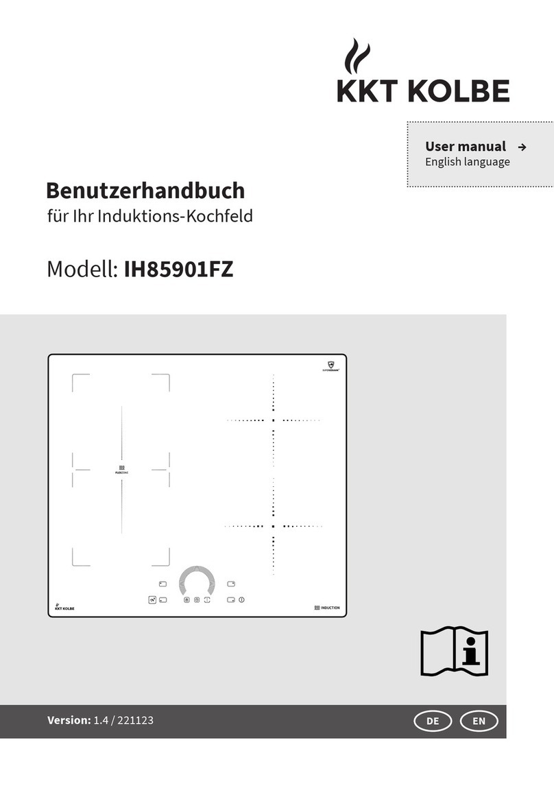 KKT KOLBE IH85901FZ Manuel utilisateur