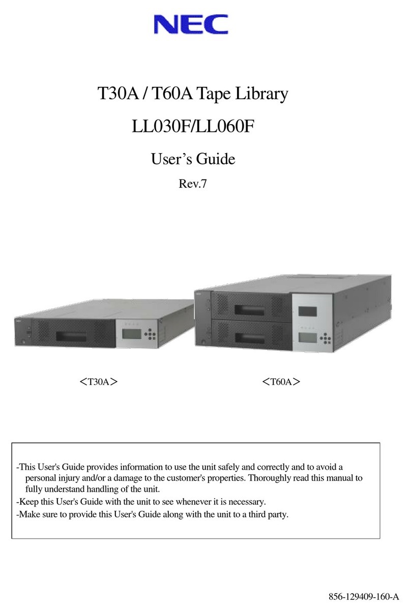 NEC LL030F Manuel utilisateur