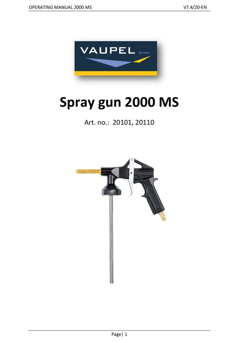 VAUPEL 2000 MS Manuel utilisateur VAUPEL 2000 MS Manuel utilisateur