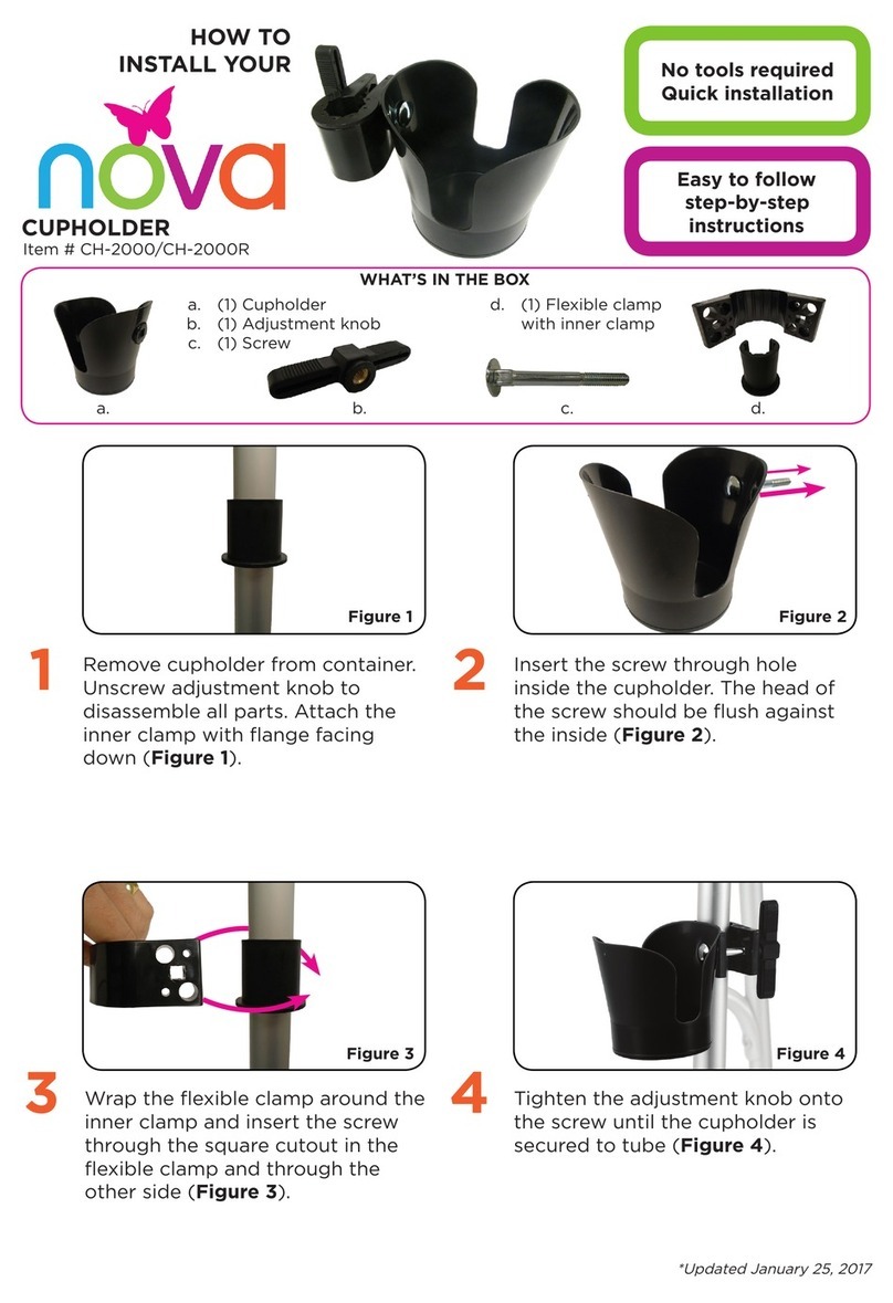 Nova CH-2000 Feuille d'instructions