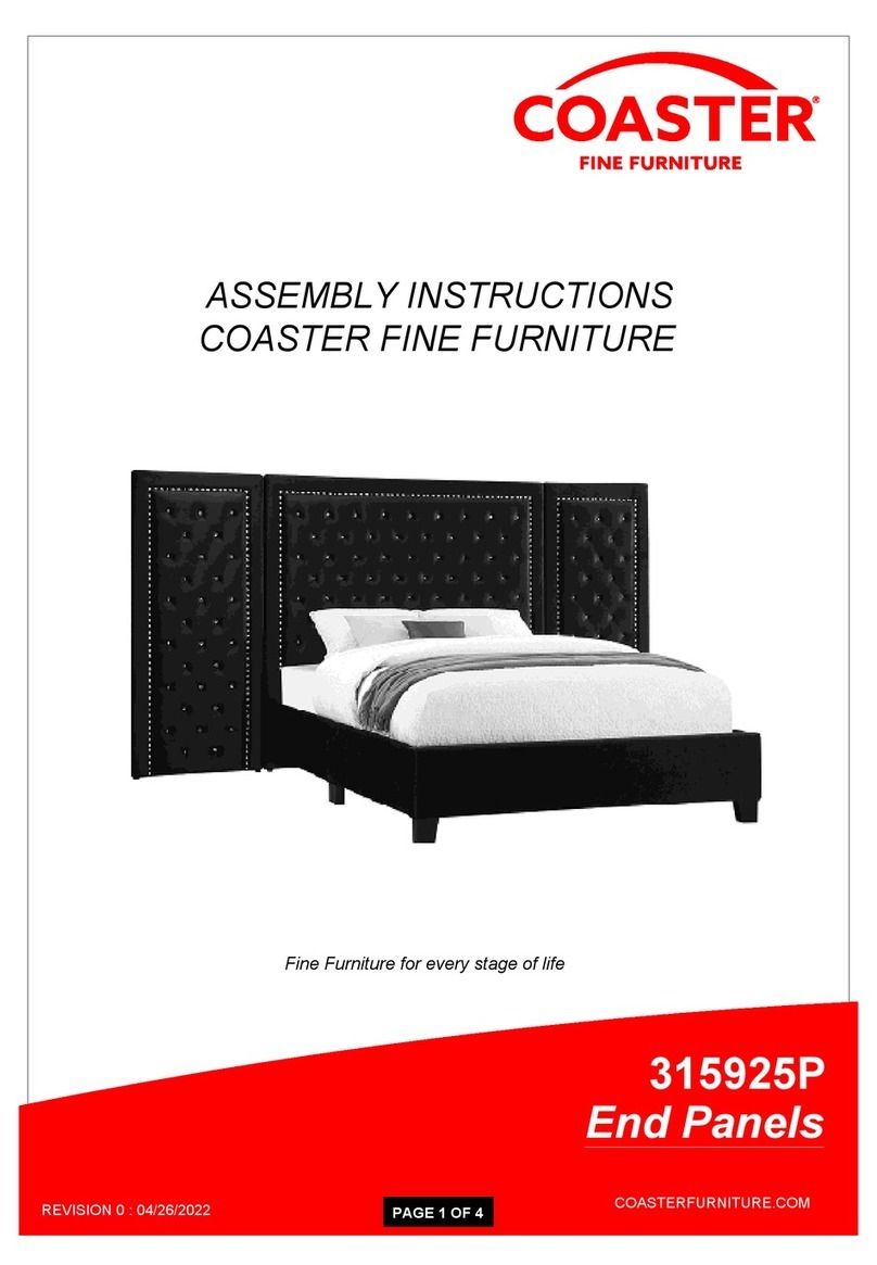 Coaster 315925P Manuel utilisateur