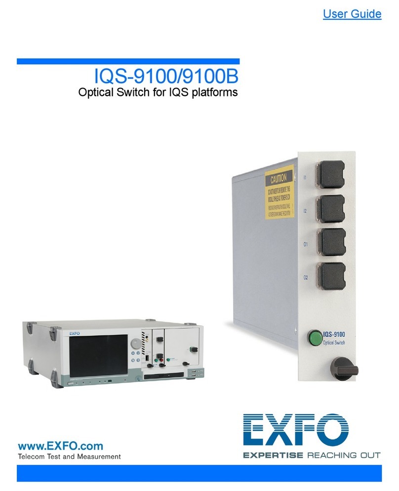 EXFO IQS-9100B Manuel utilisateur