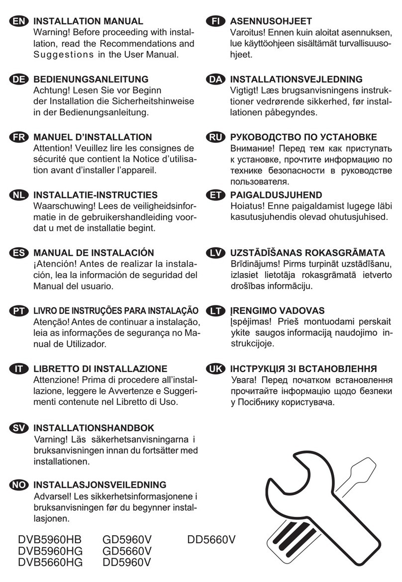 Faber DVB5960HB Manuel utilisateur