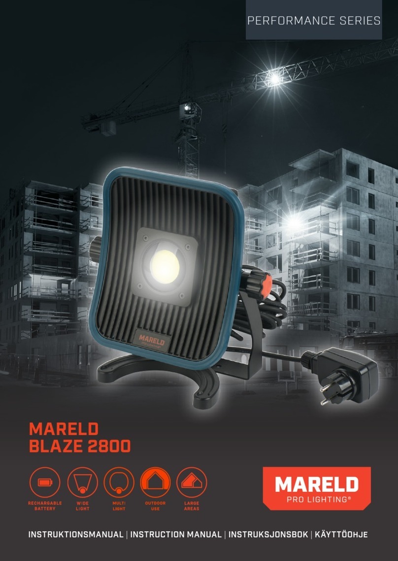 MARELD PERFORMANCE BLAZE 2800 Manuel utilisateur