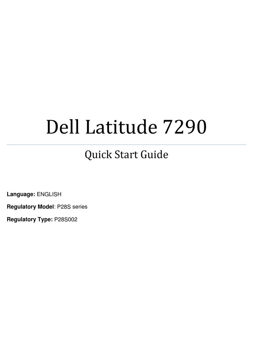 Dell Latitude 7290 Manuel utilisateur
