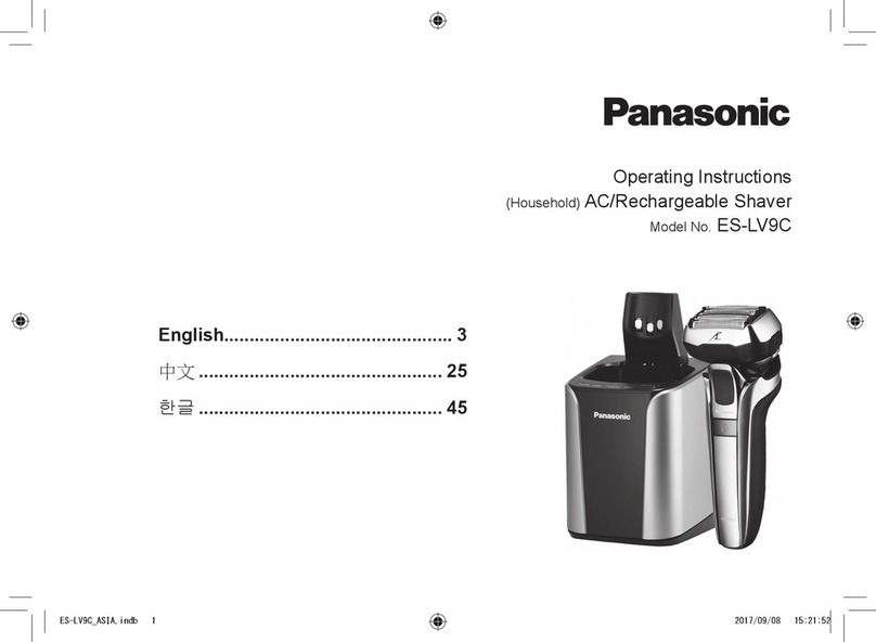 Panasonic ES-LV9C Manuel utilisateur