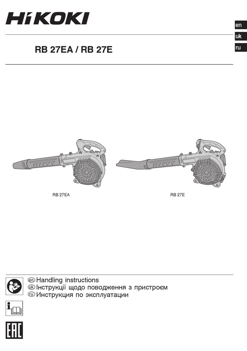 HIKOKI RB 27EA Manuel utilisateur